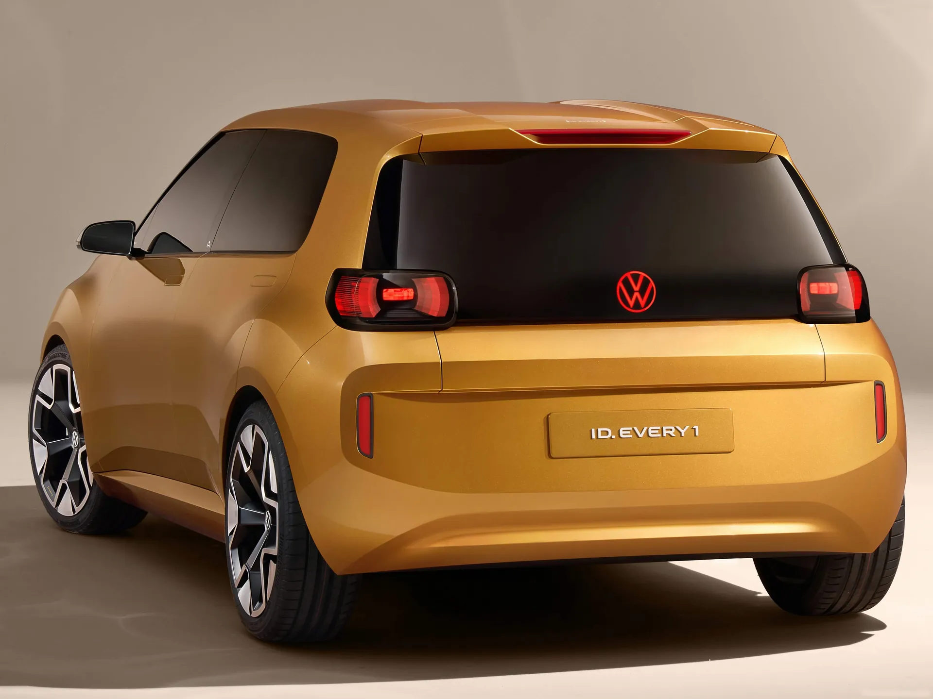 Volkswagen ID.Every1 Concept (2025) – zadní tříčtvrteční pohled