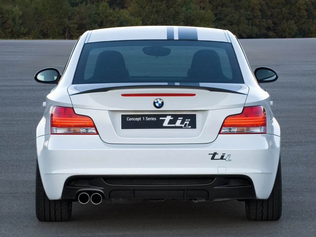 BMW 1-Series tii Concept (2007) – zezadu