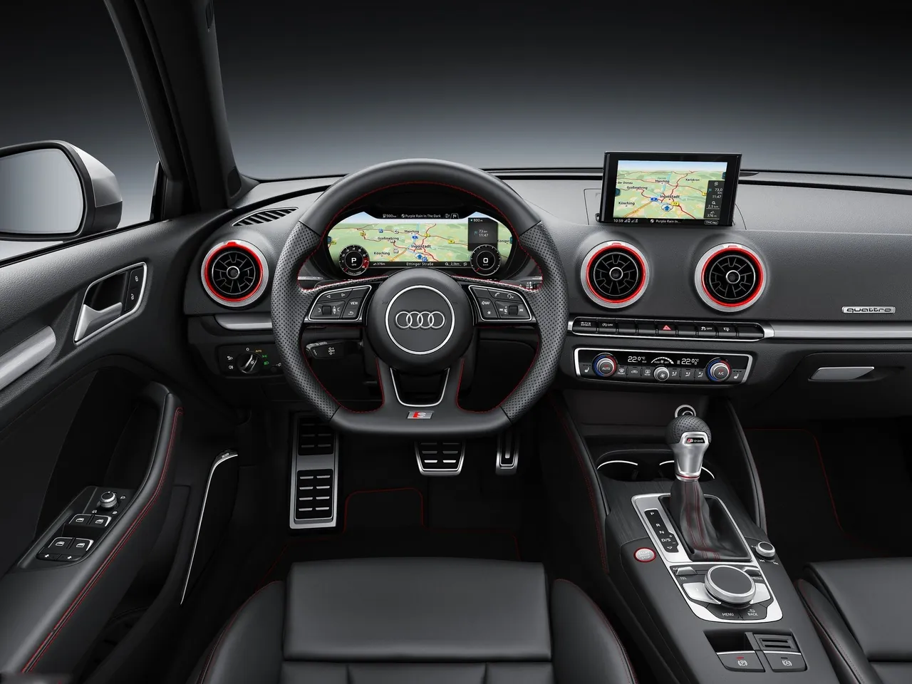 Audi S3 Sportback (2017) – interiér