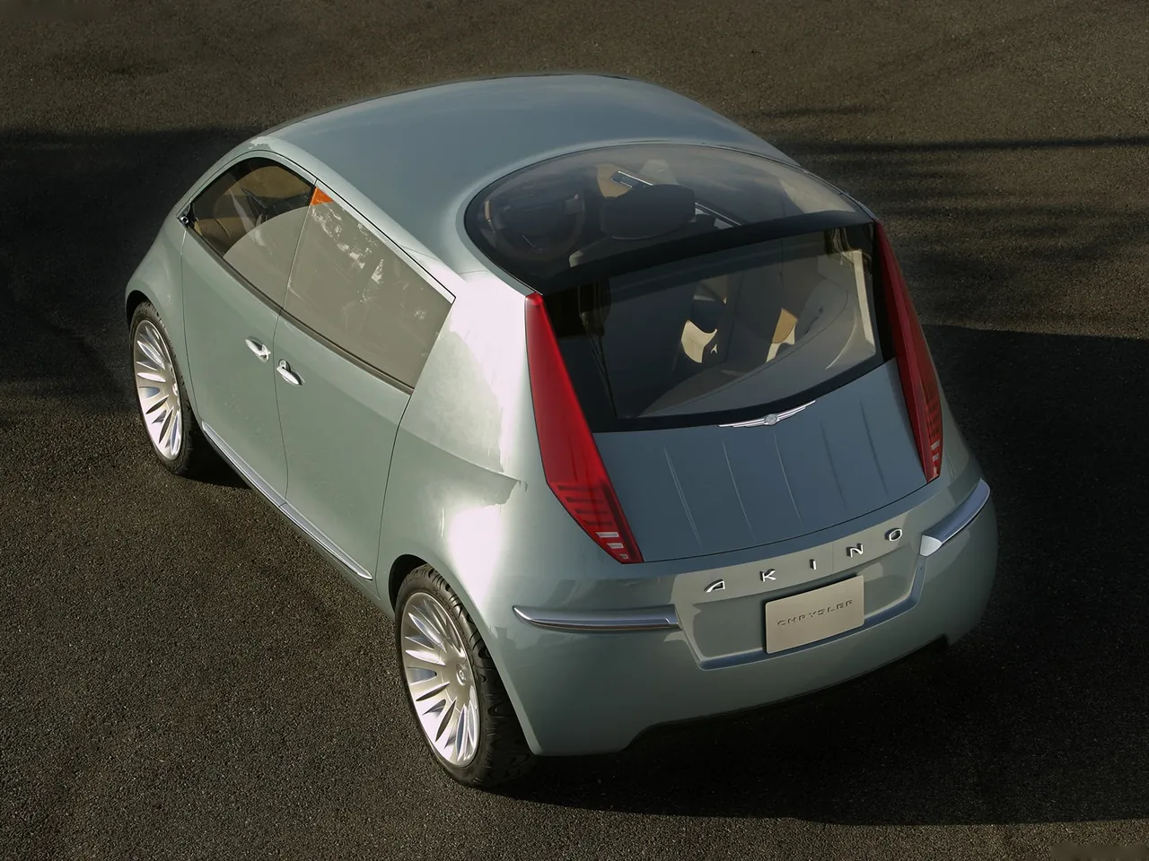 Chrysler Akino Concept (2005) – zadní tříčtvrteční pohled