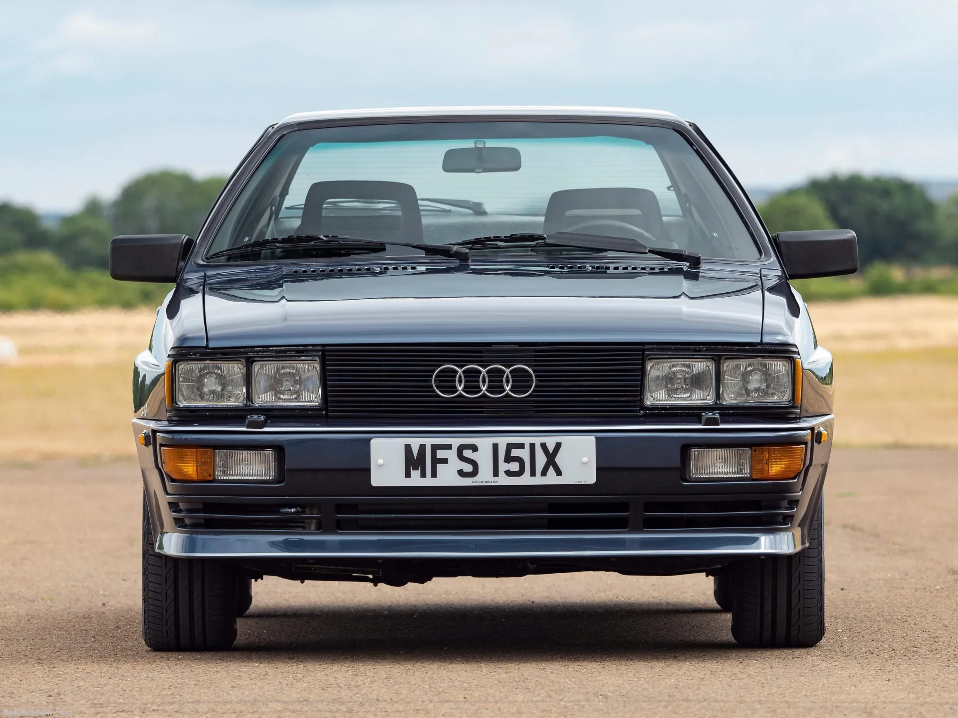 Audi quattro (1980) – zepředu