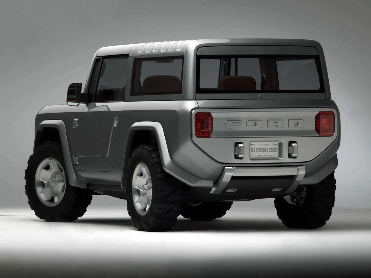 Ford Bronco Concept (2004) – zadní tříčtvrteční pohled