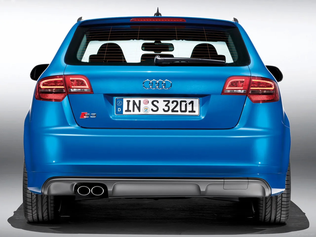 Audi S3 Sportback (2009) – zezadu