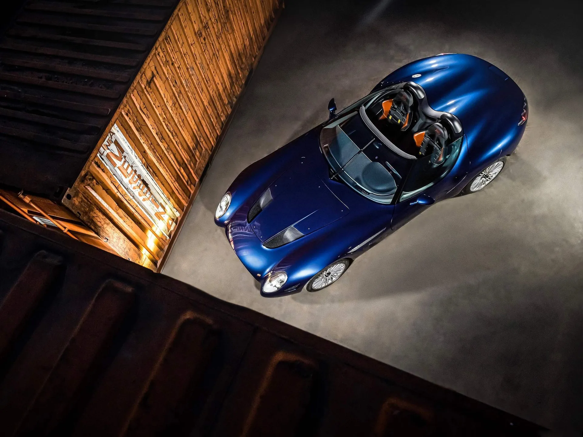 Zagato Mostro Barchetta (2022) – pohled shora