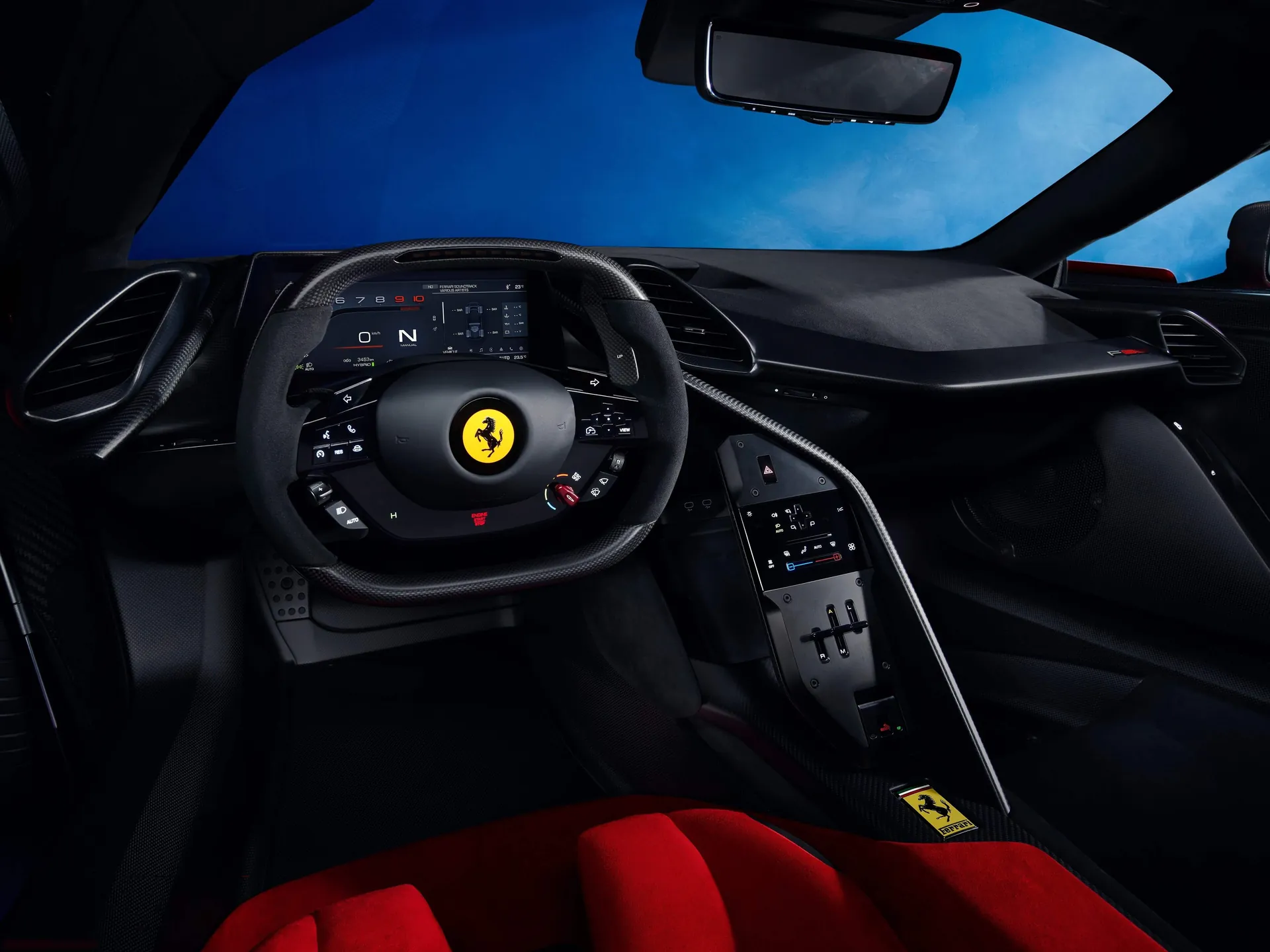 Ferrari F80 (2025) – interiér