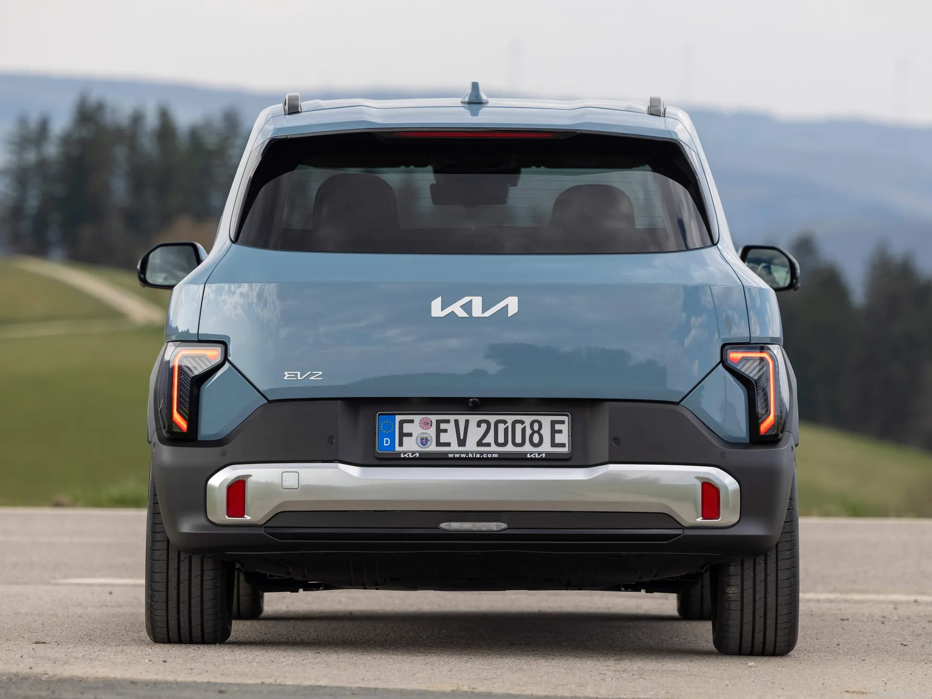 Kia EV2 (2027) – zezadu