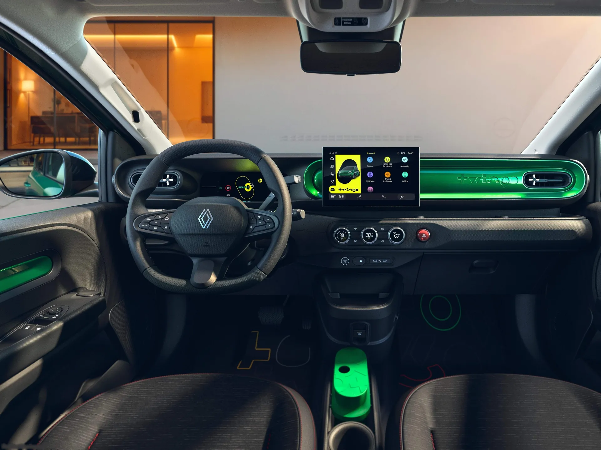 Renault Twingo E-Tech EV (2027) – interiér