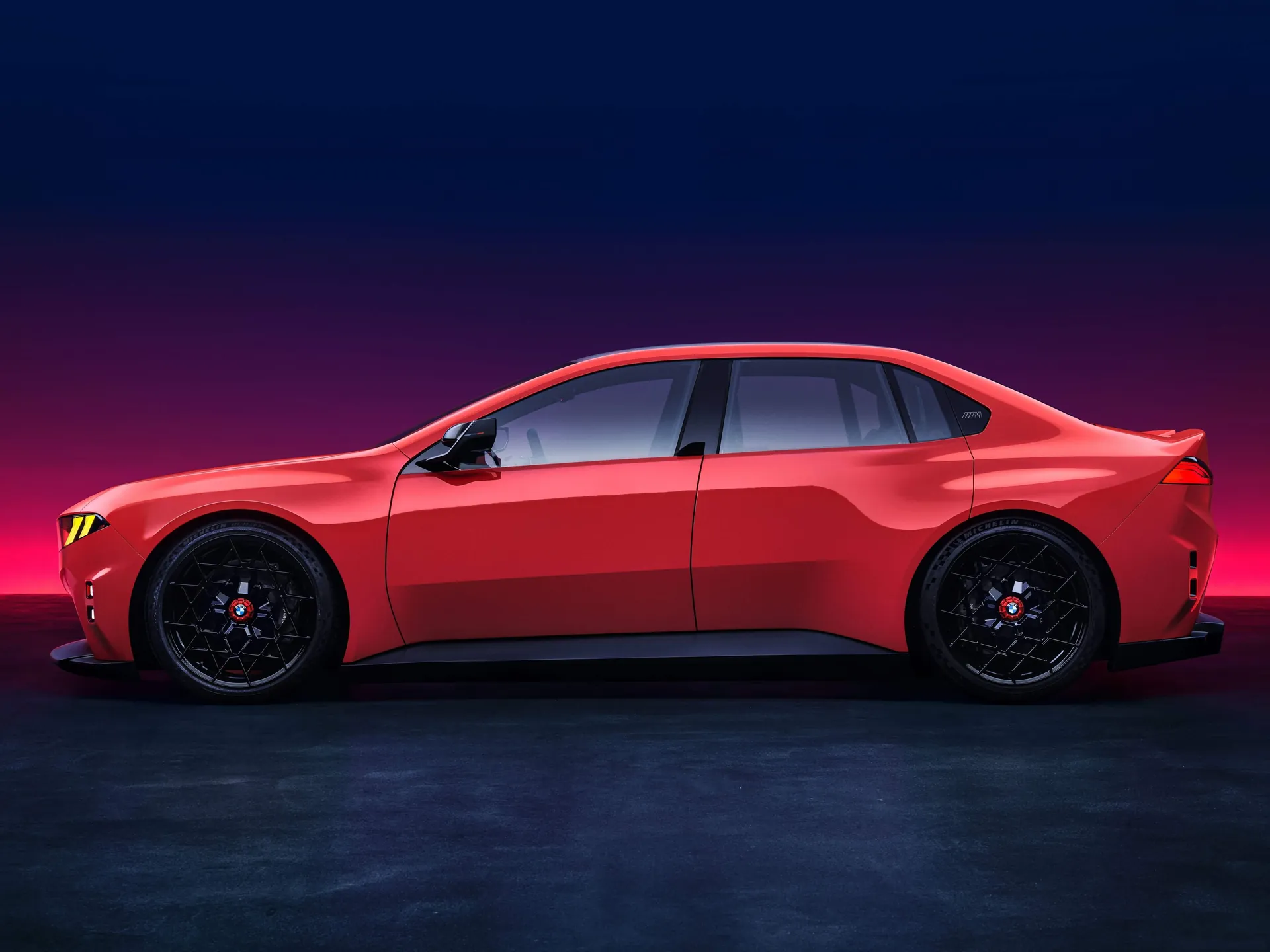 BMW M Neue Klasse Concept (2026) – boční profil