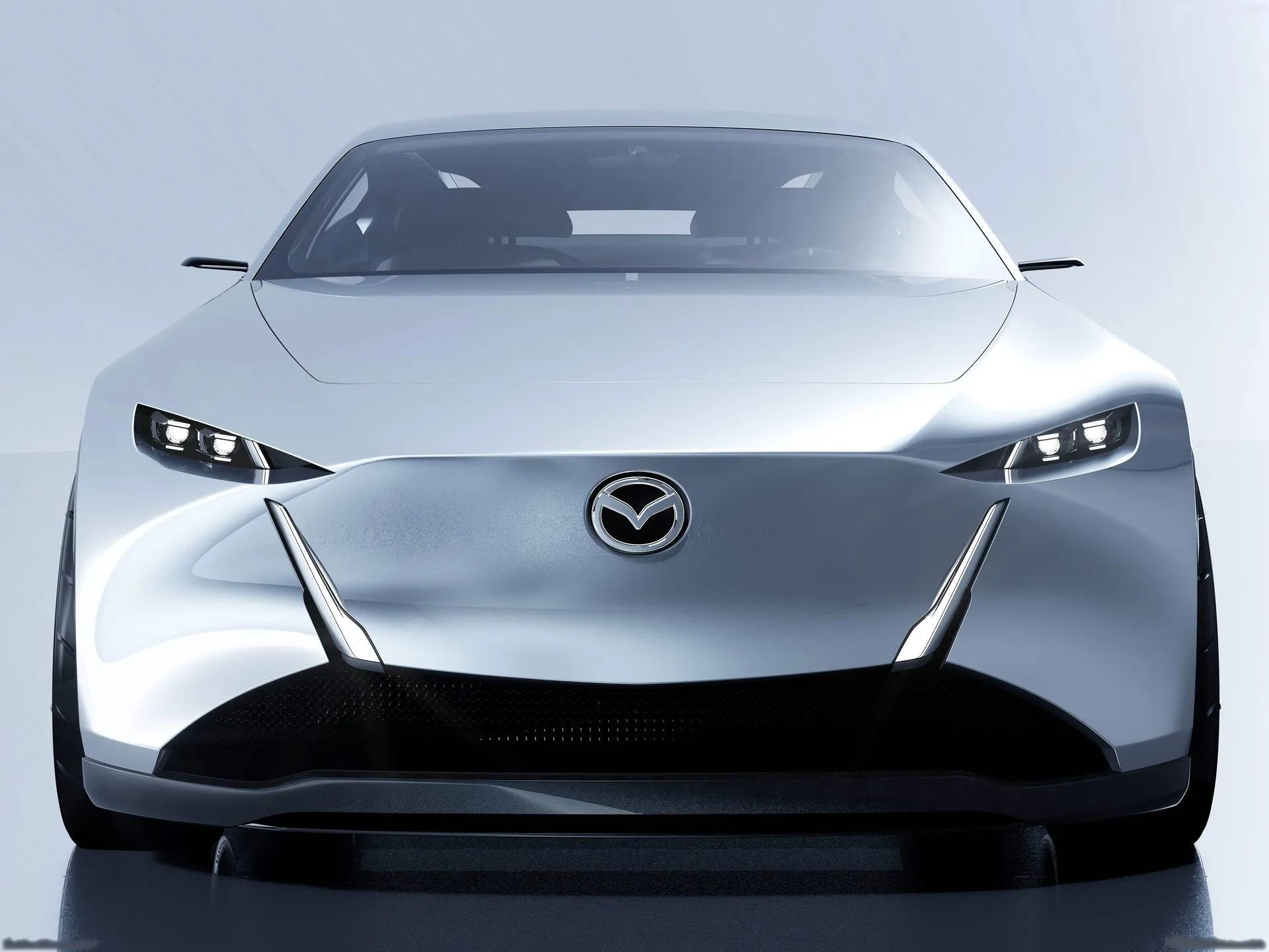 Mazda Vision X-Coupe Concept (2025) – zepředu