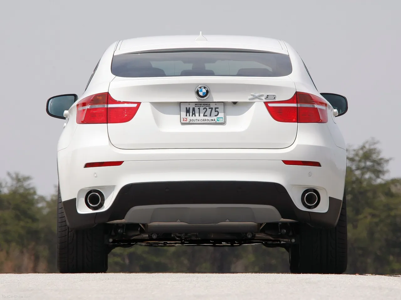 BMW X6 (2009) – zezadu