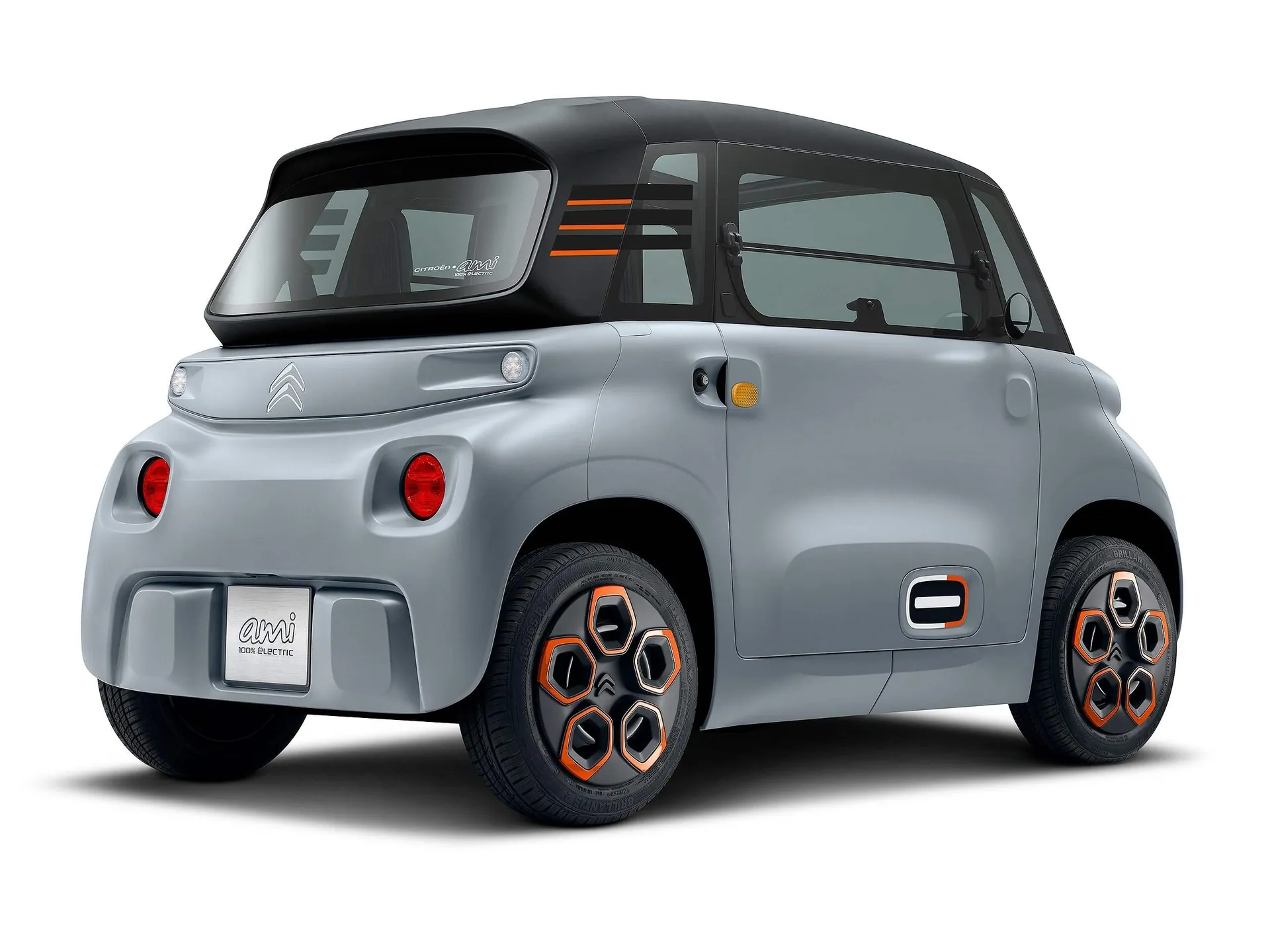 Citroen Ami (2021) – zadní tříčtvrteční pohled