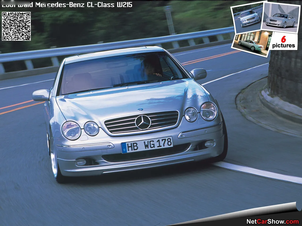 Wald Mercedes-Benz CL-Class W215 (2001) – zepředu