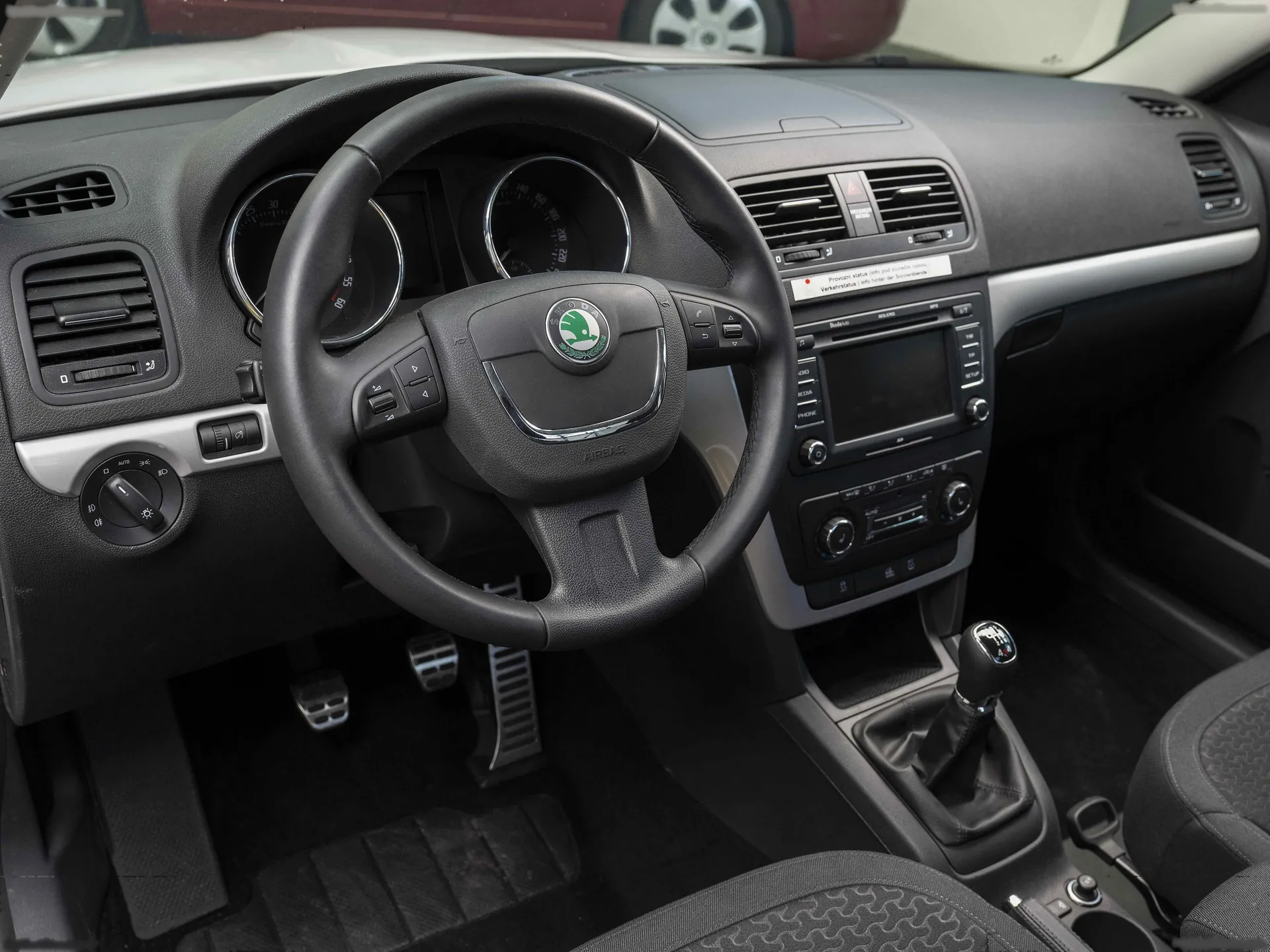 Skoda Yeti Pick-up Concept (2013) – interiér