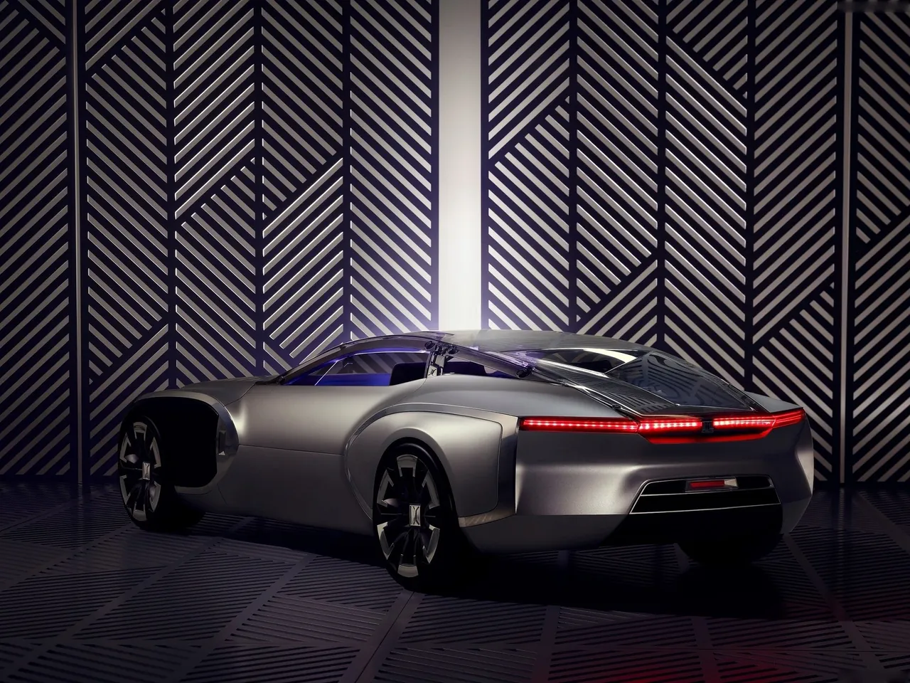 Renault Coupe C Concept (2015) – zadní tříčtvrteční pohled