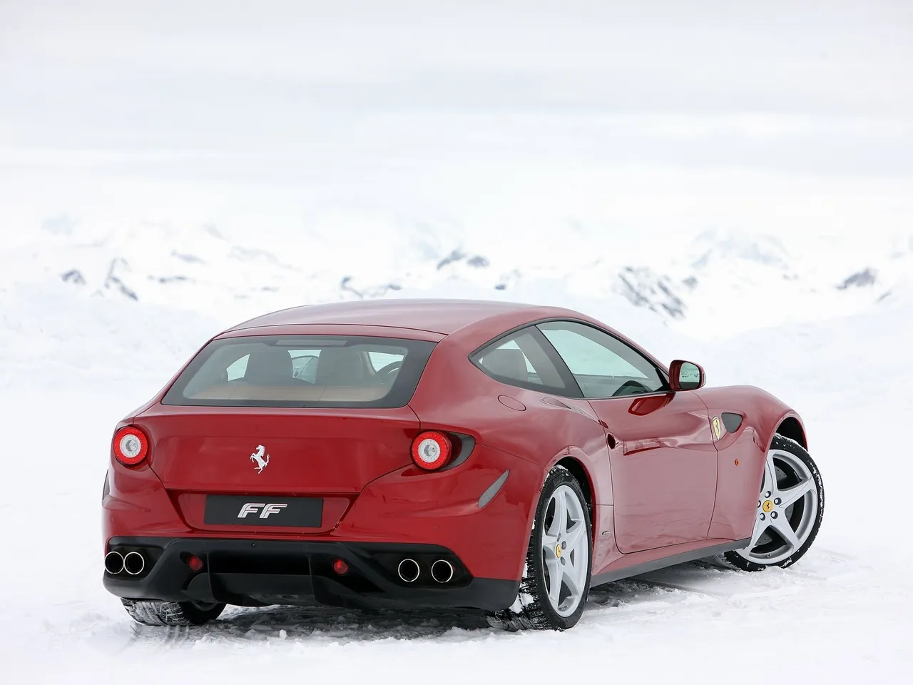 Ferrari FF (2012) - Rear Three-Quarter