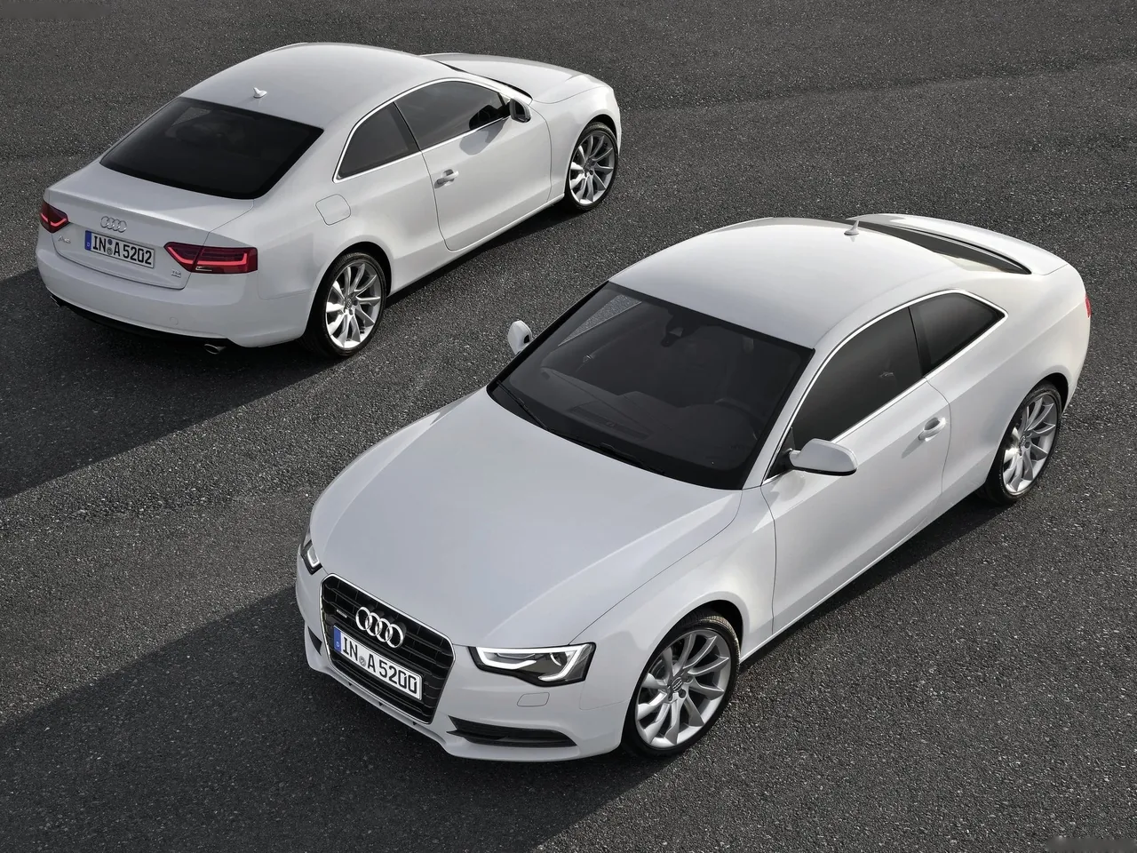 Audi A5 Coupe (2012) – skupinový snímek