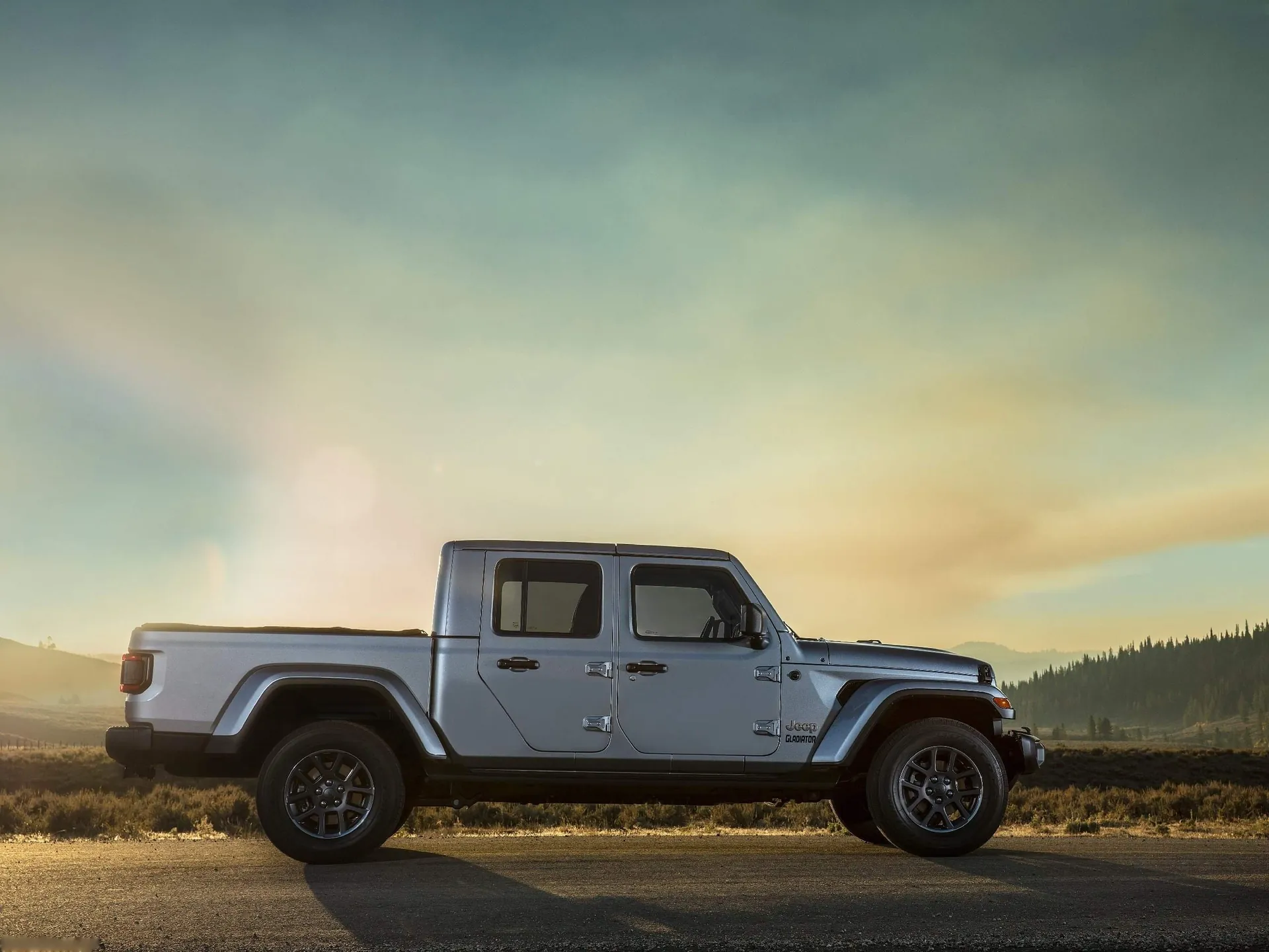Jeep Gladiator (2020) – boční profil