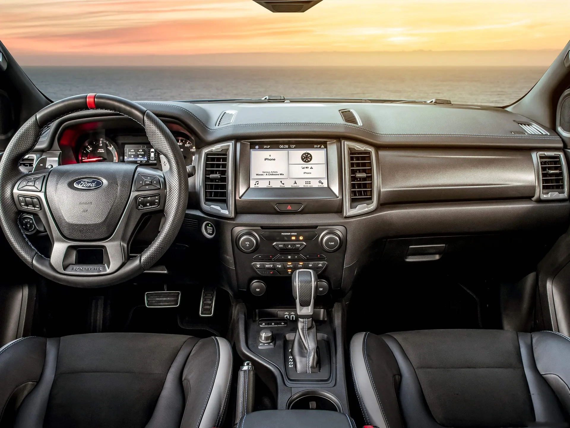 Ford Ranger Raptor (2019) – interiér