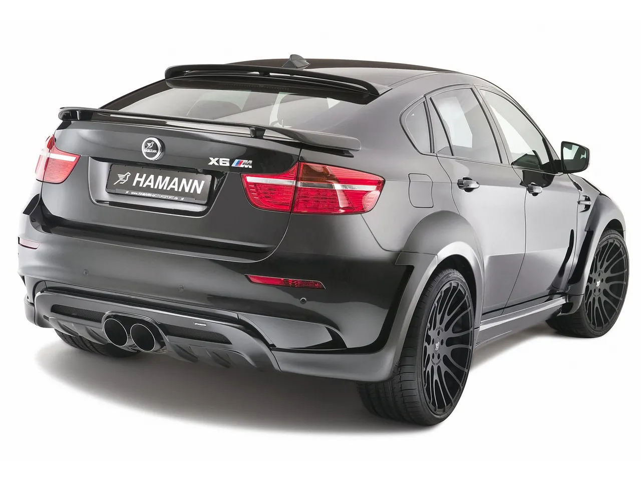 Hamann Tycoon Evo M (2010) – zadní tříčtvrteční pohled