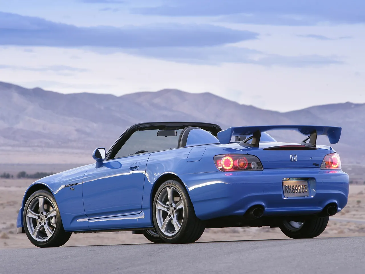 Honda S2000 CR Concept (2007) – zadní tříčtvrteční pohled