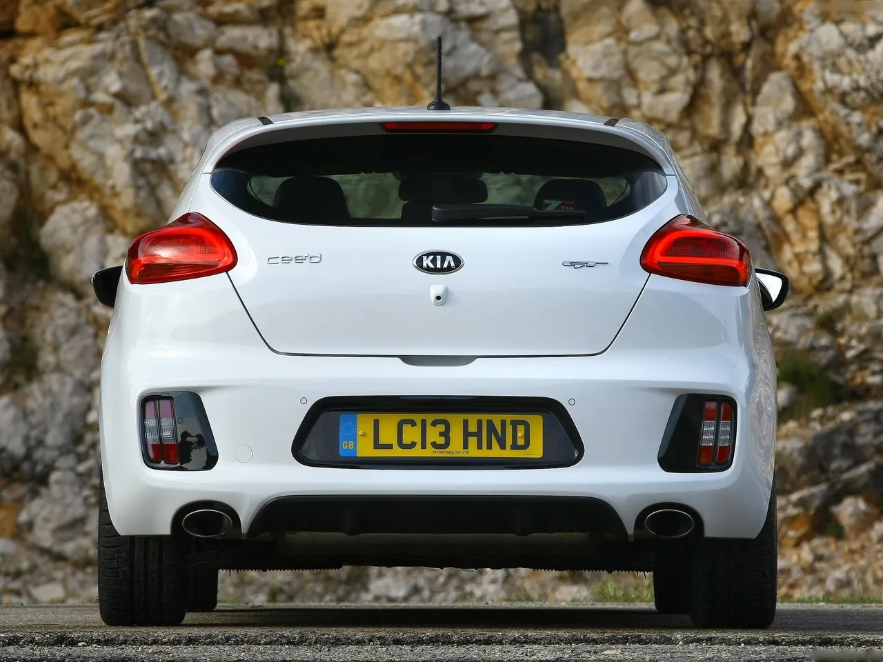 Kia Pro Ceed GT (2014) – zezadu