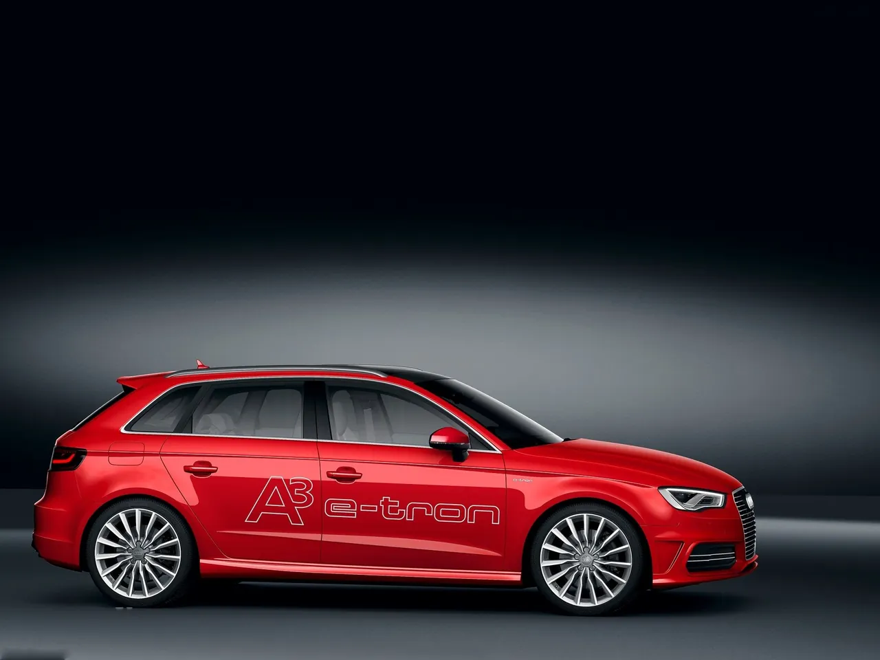 Audi A3 e-tron Concept (2013) – boční profil