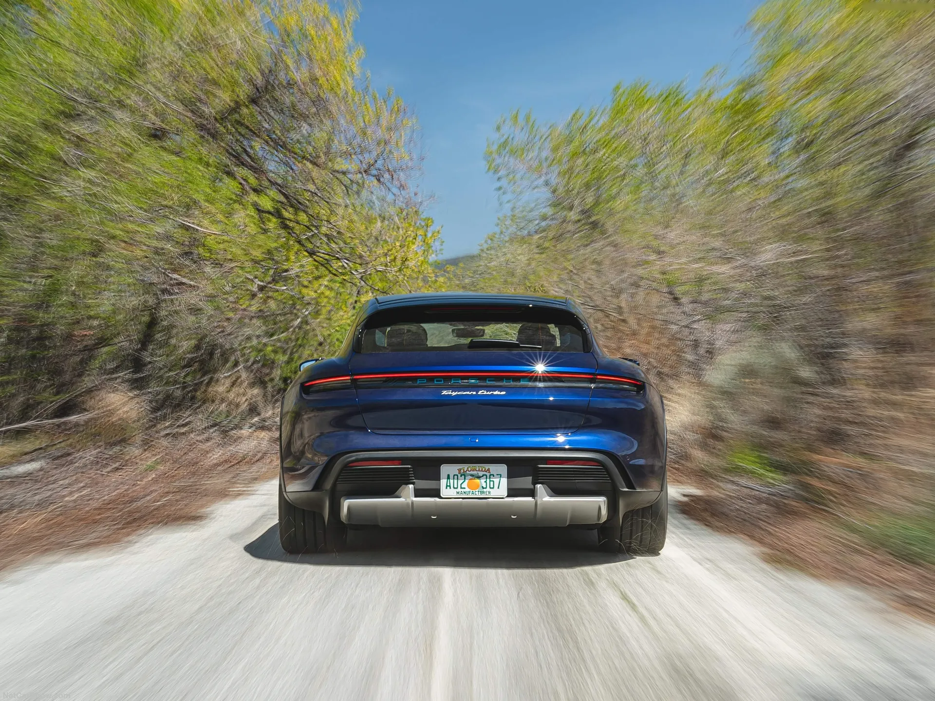Porsche Taycan Turbo Cross Turismo (2022) - Rear