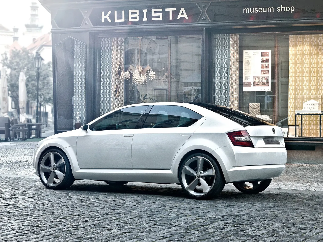 Skoda Design Concept (2011) – zadní tříčtvrteční pohled