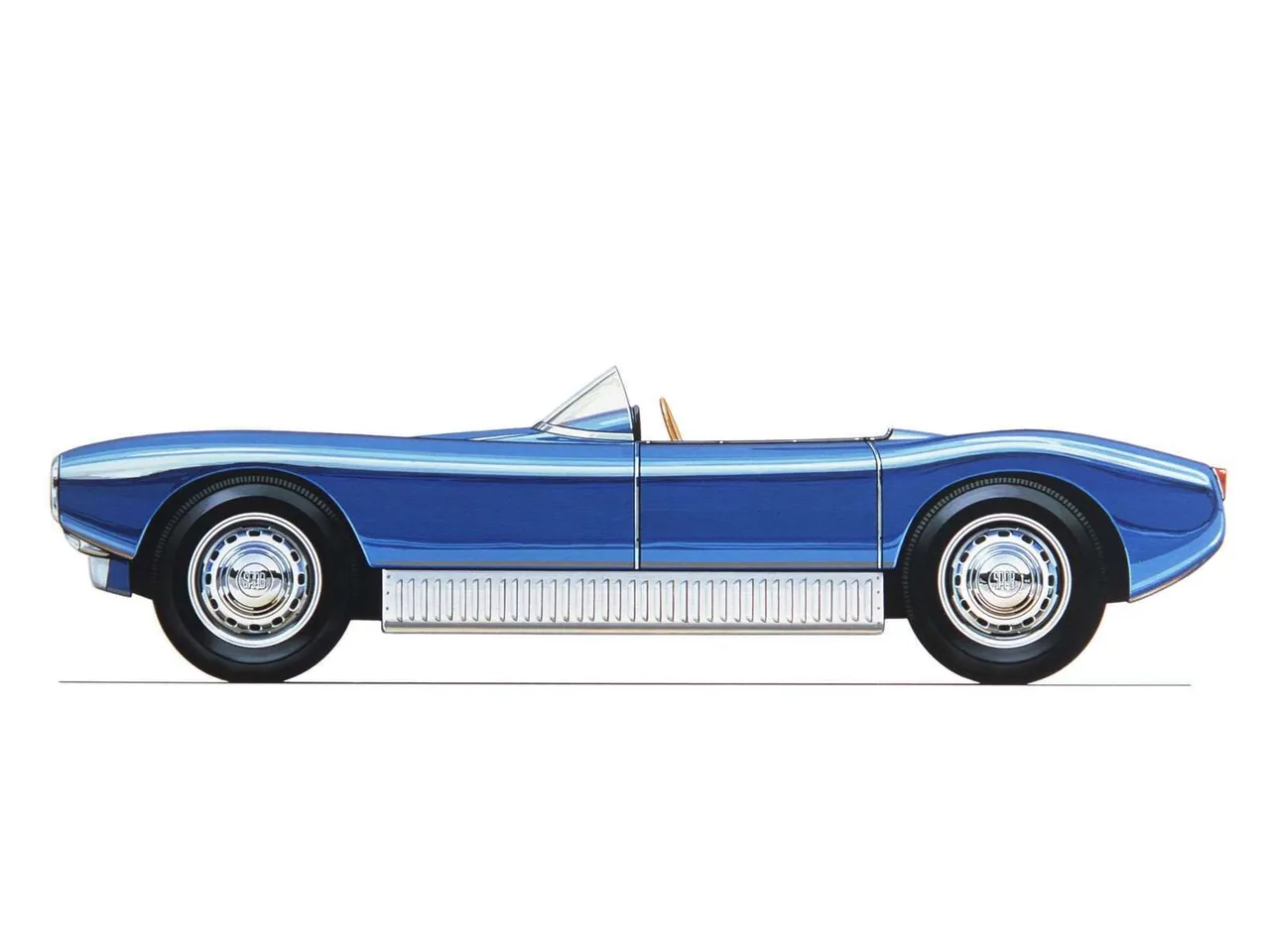 Saab Sonett I (1956) – designové skici