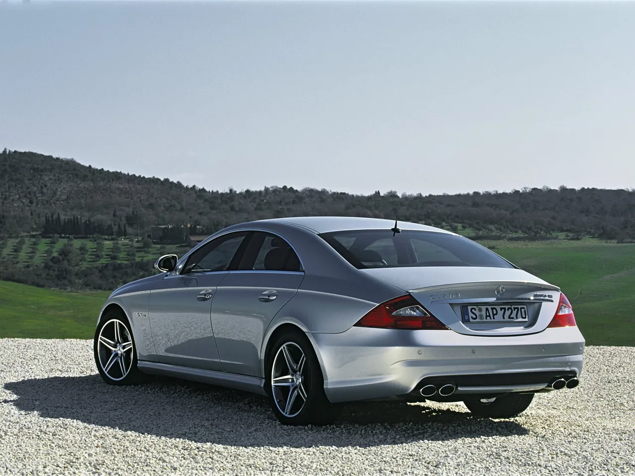 Mercedes-Benz CLS 63 AMG (2007) - Rear Three-Quarter