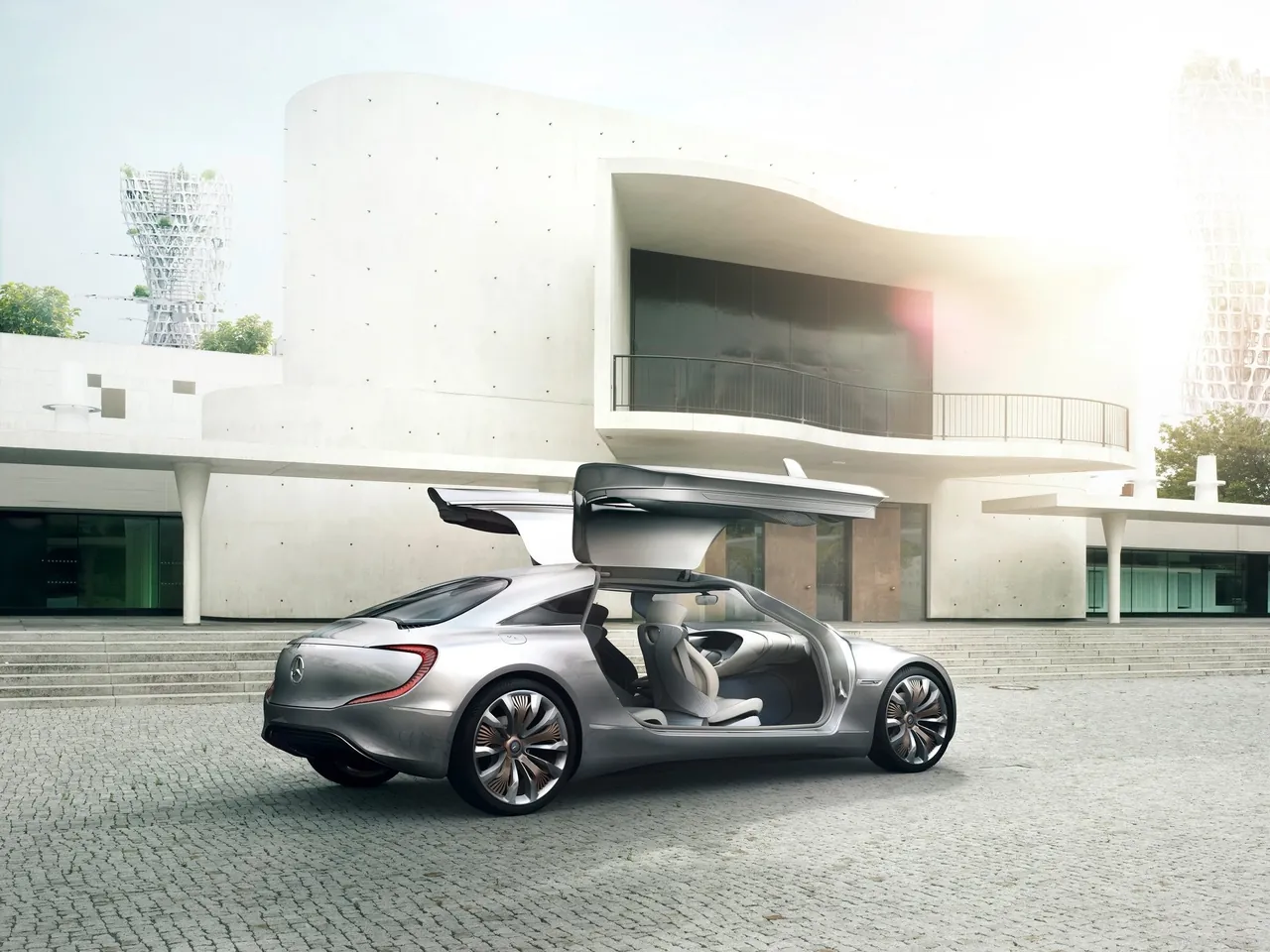 Mercedes-Benz F125 Concept (2011) – zadní tříčtvrteční pohled