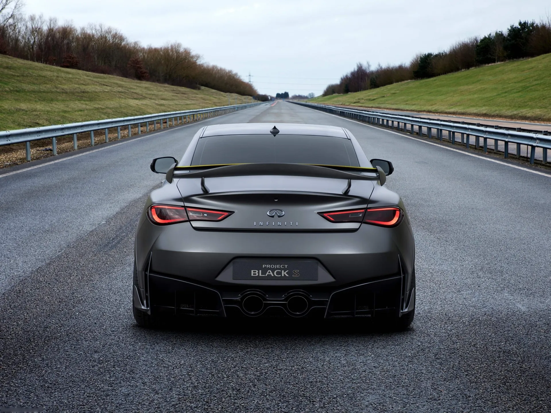 Infiniti Q60 Project Black S Concept (2017) – zezadu