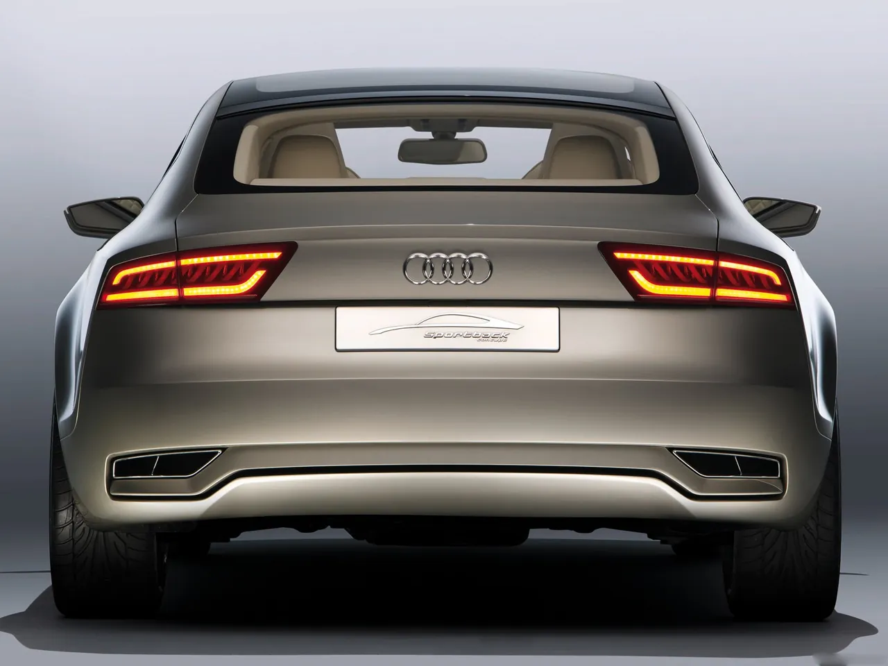 Audi Sportback Concept (2009) – zezadu