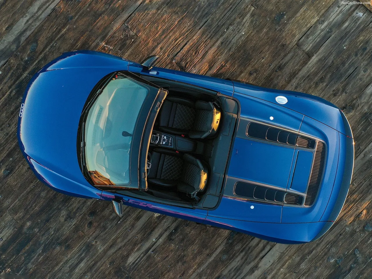 Audi R8 Spyder [US] (2020) – pohled shora