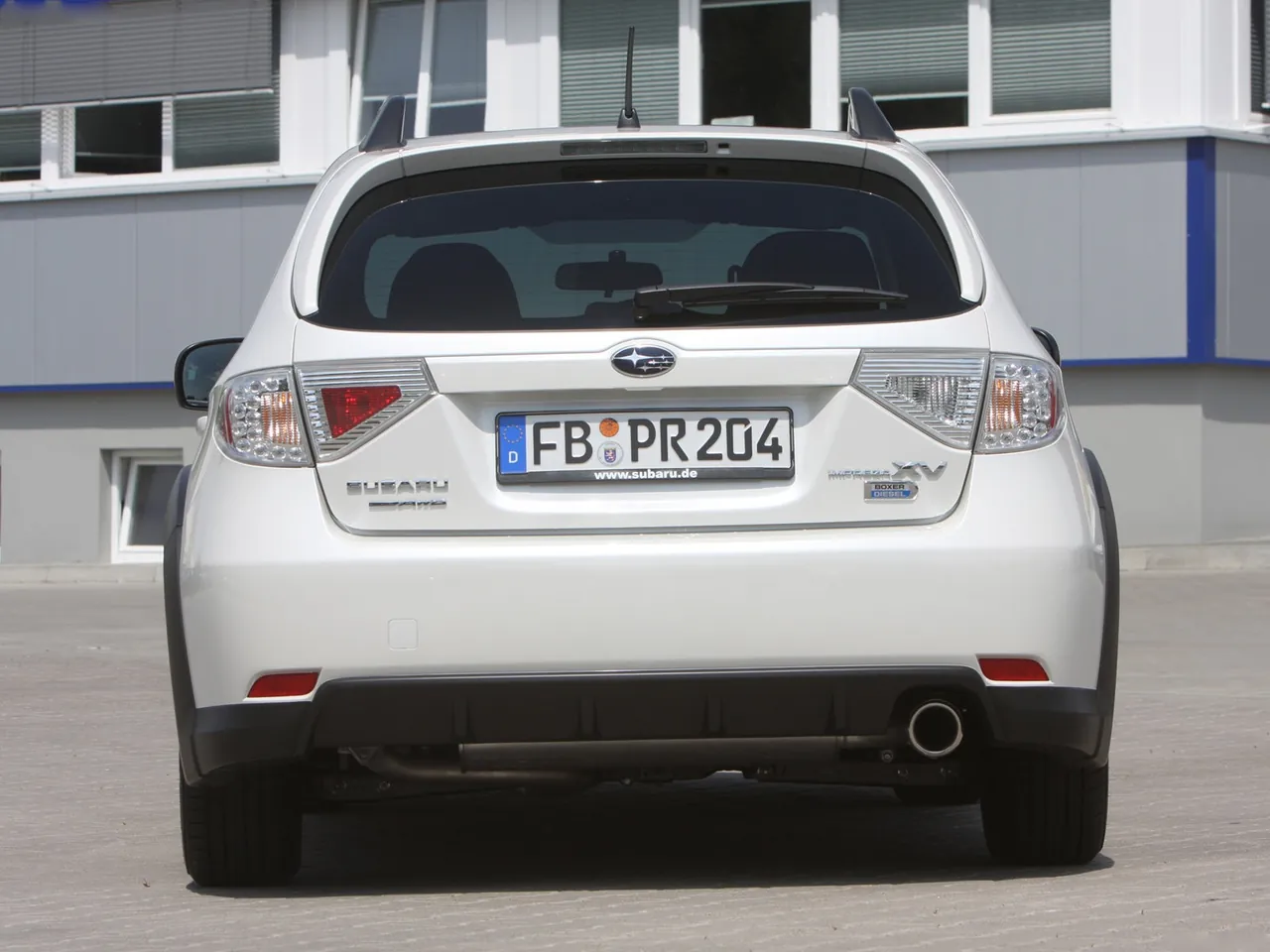 Subaru Impreza XV (2010) – zezadu