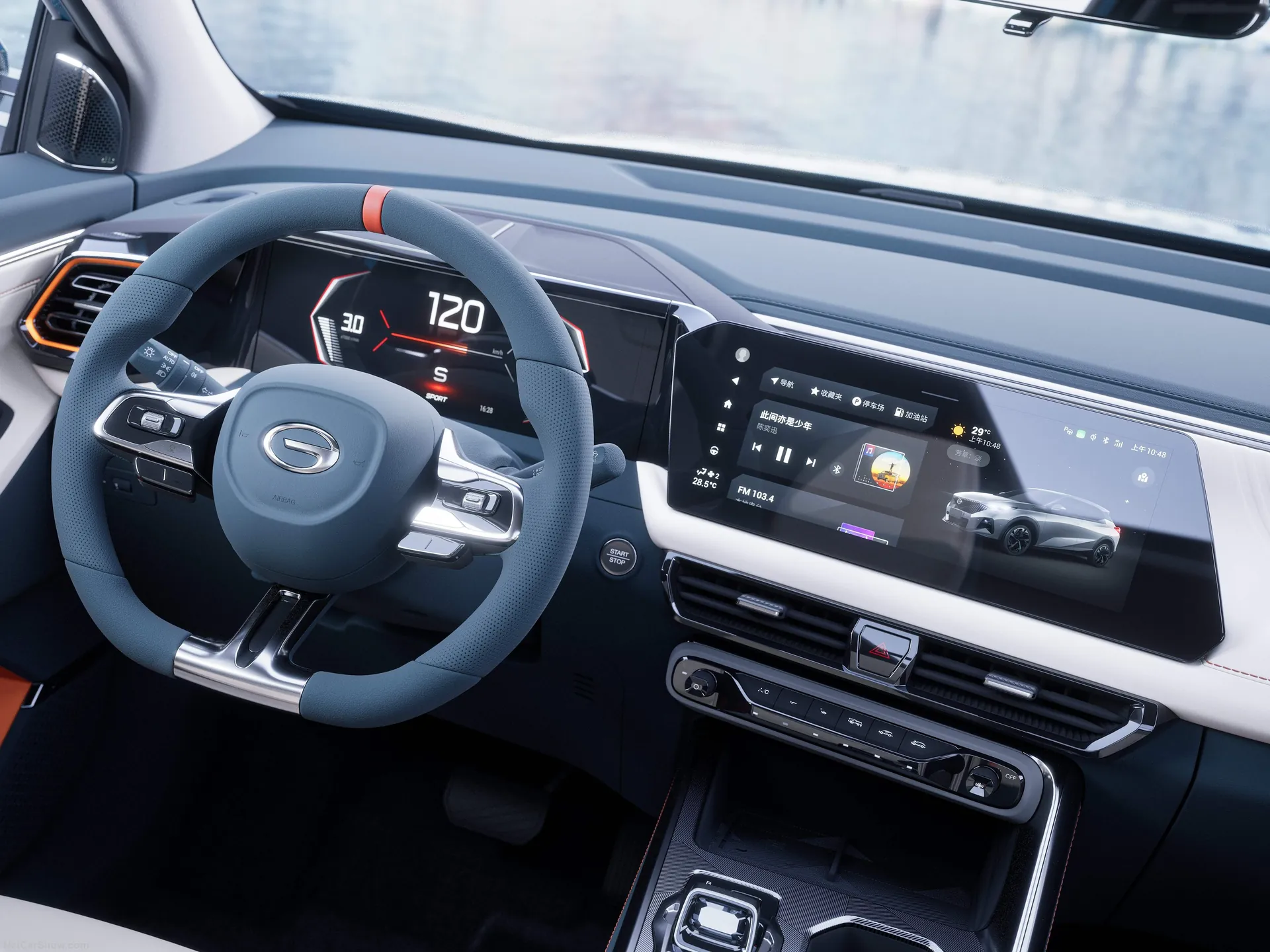 GAC GS3 (2023) – interiér