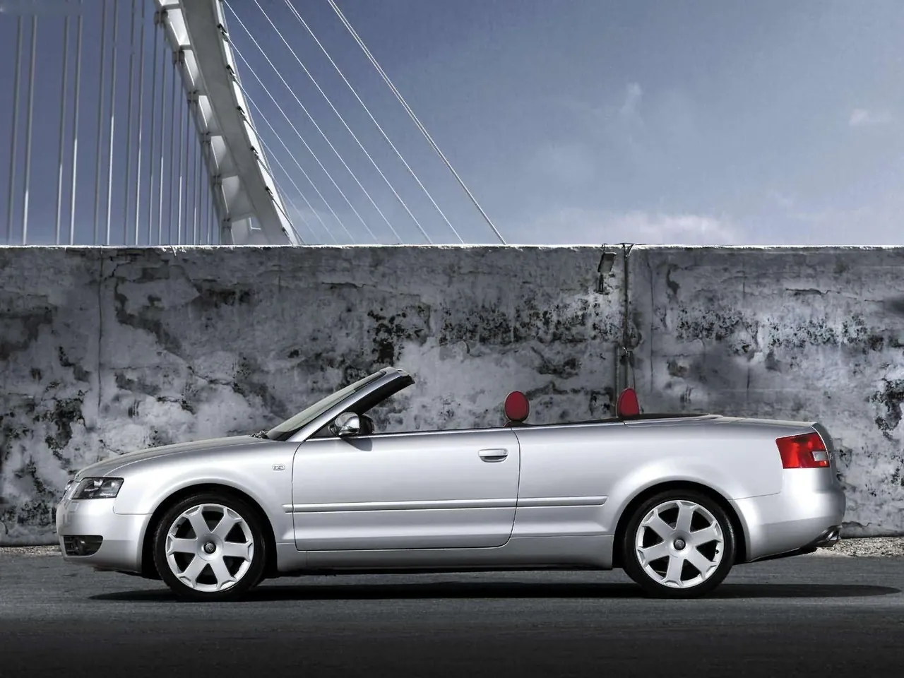 Audi S4 Cabriolet (2004) – boční profil
