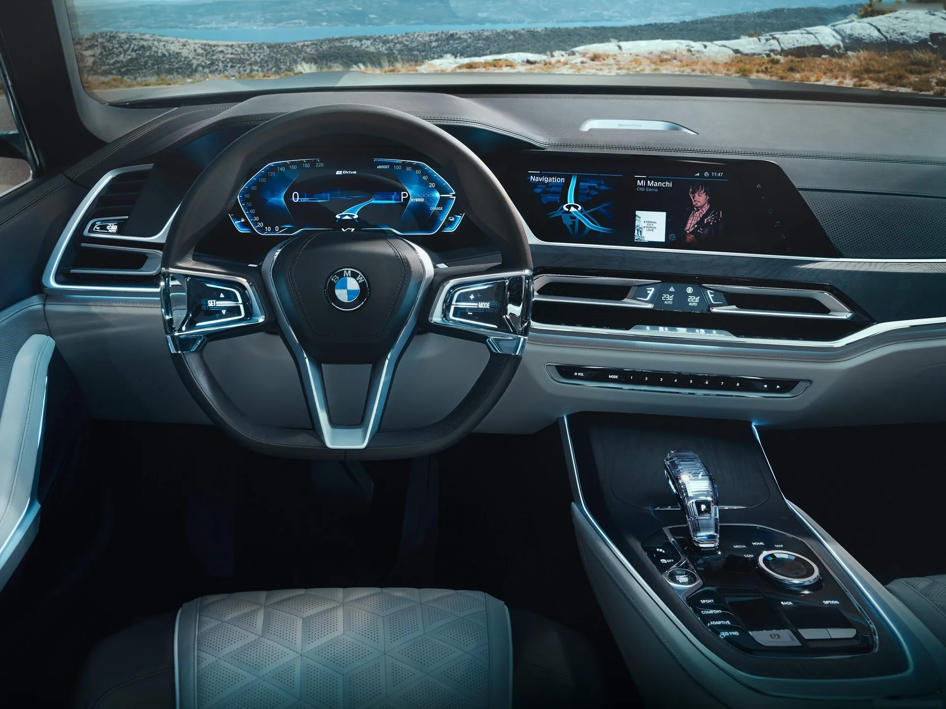 BMW X7 iPerformance Concept (2017) – interiér