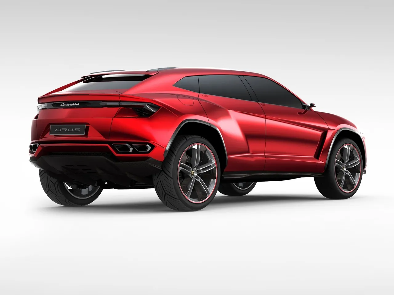 Lamborghini Urus Concept (2012) – zadní tříčtvrteční pohled