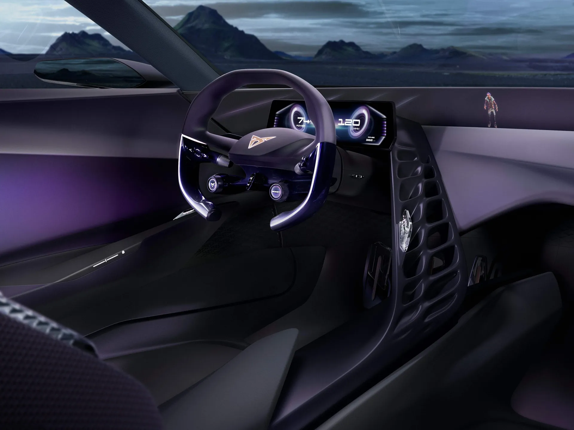 Cupra DarkRebel Concept (2023) – interiér