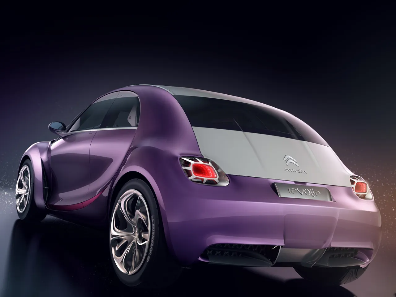 Citroen REVOLTe Concept (2009) – zadní tříčtvrteční pohled