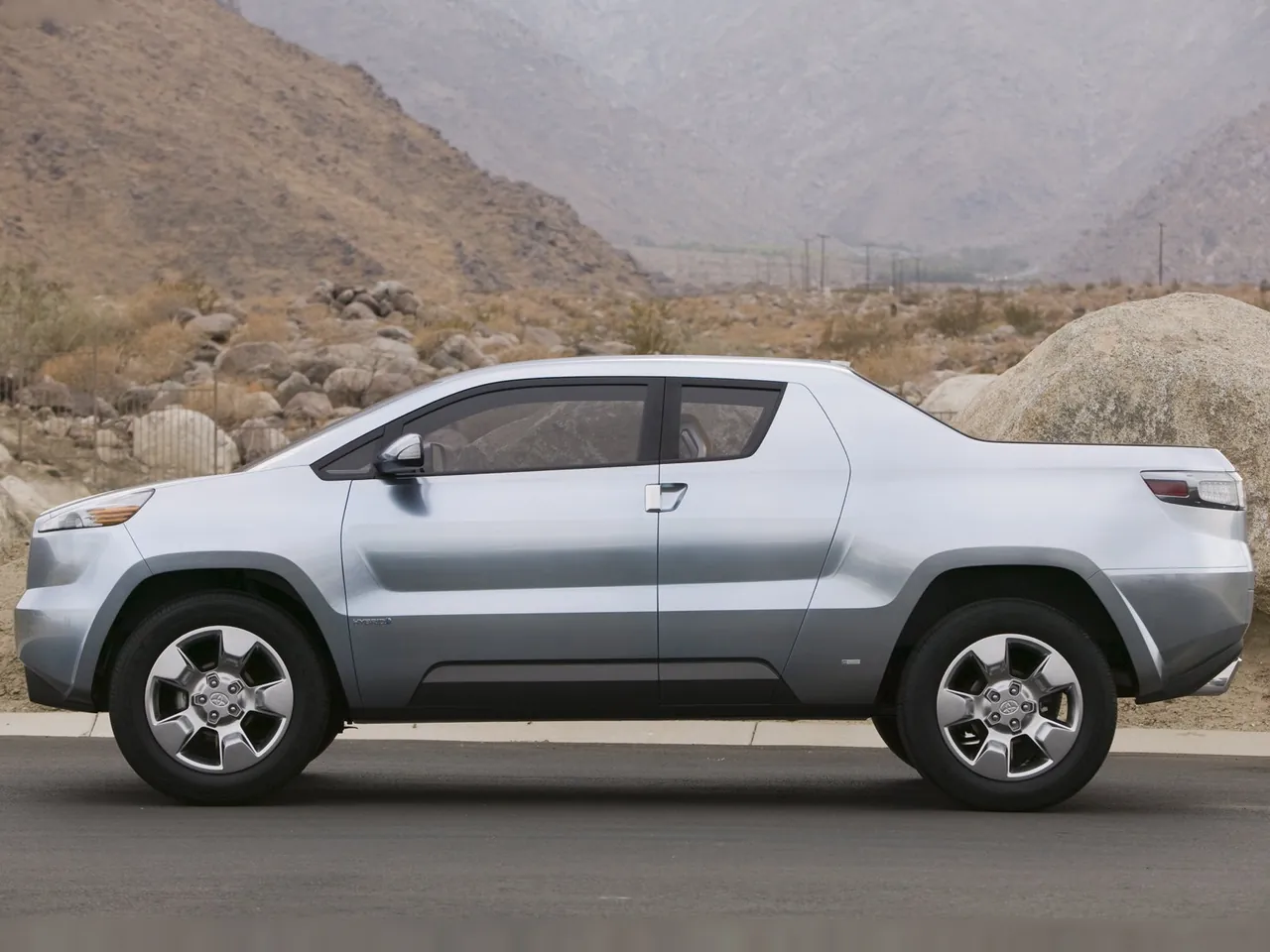 Toyota A-BAT Concept (2008) - Side Profile