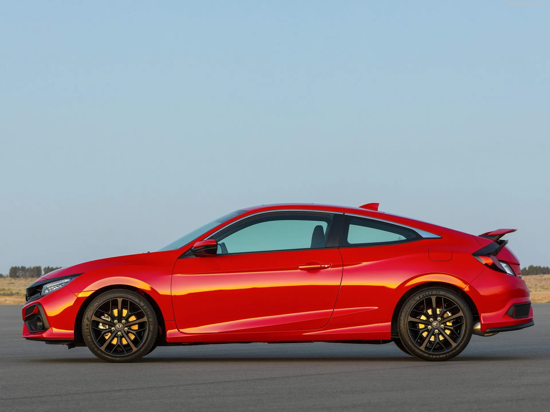 Honda Civic Si Coupe (2020) – boční profil