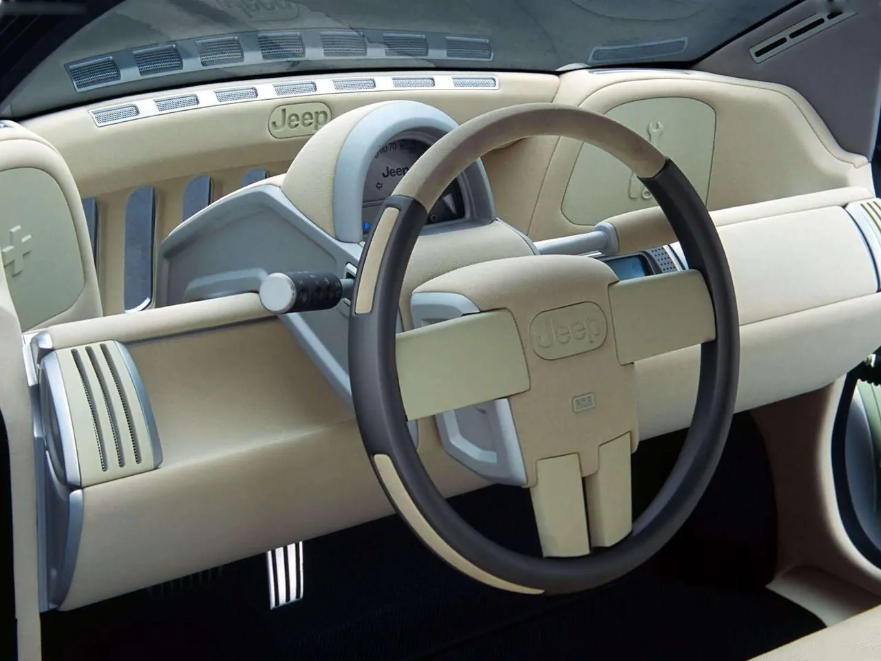 Jeep Treo Concept (2003) – interiér