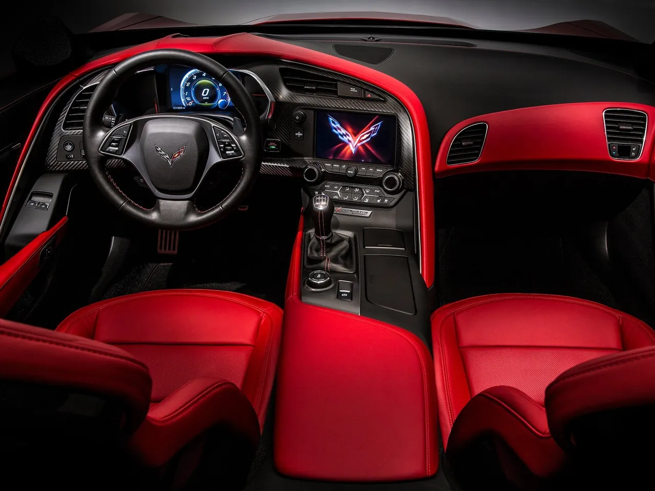 Chevrolet Corvette C7 Stingray (2014) – interiér