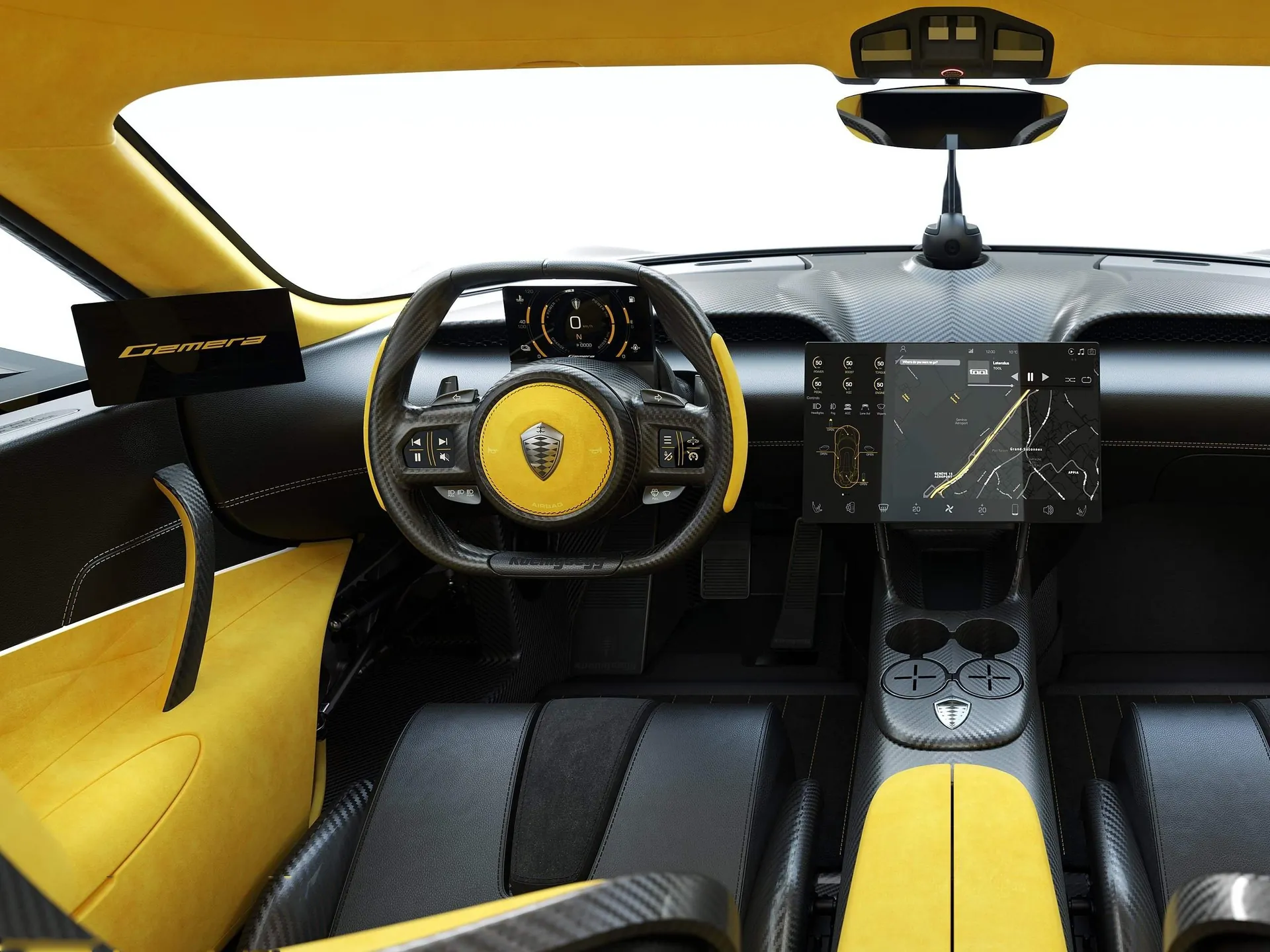 Koenigsegg Gemera (2021) – interiér