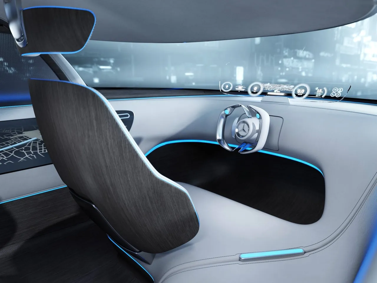 Mercedes-Benz Vision Tokyo Concept (2015) – interiér