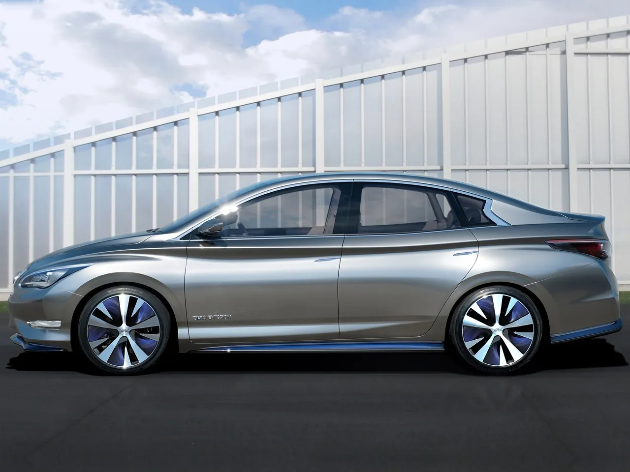 Infiniti LE Concept (2012) – boční profil