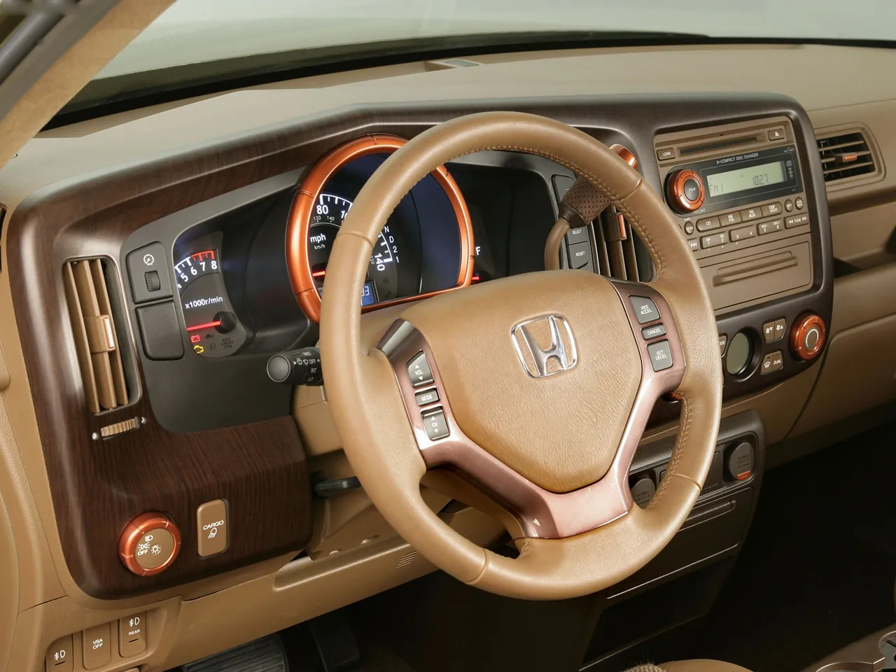 Honda Ridgeline All-Terrain Concept (2005) – interiér