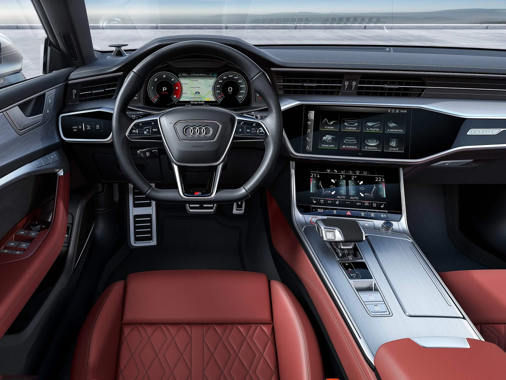 Audi S7 Sportback TDI (2020) – interiér